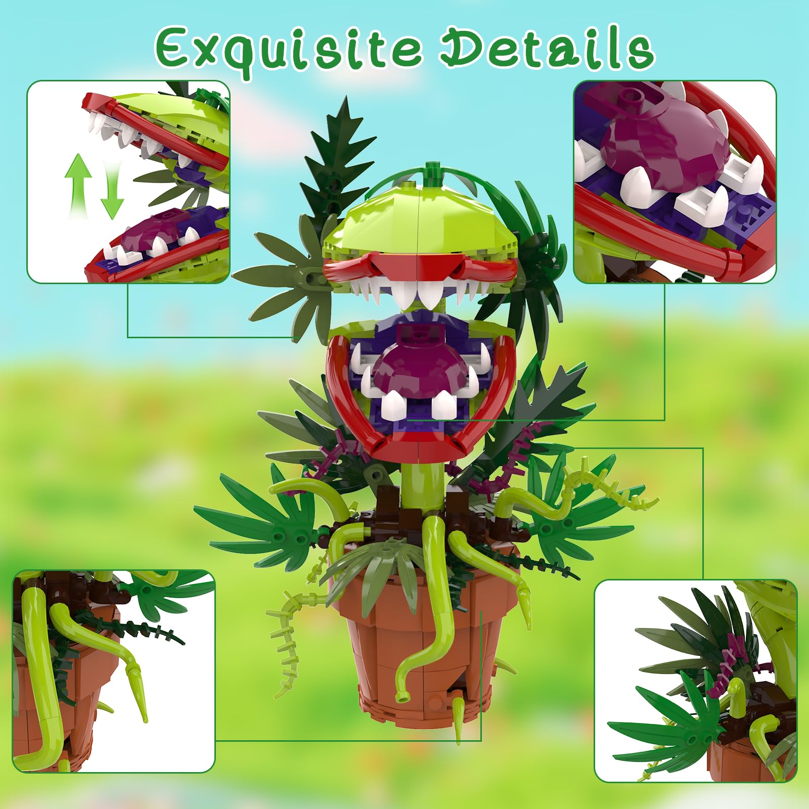Amazon.com: Little Shop of Horrors Audrey 2 Piranha Plant Building